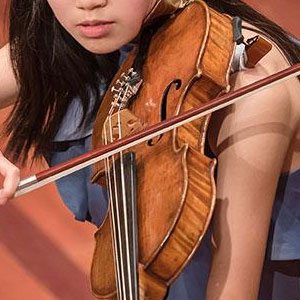 a string player in orchestra