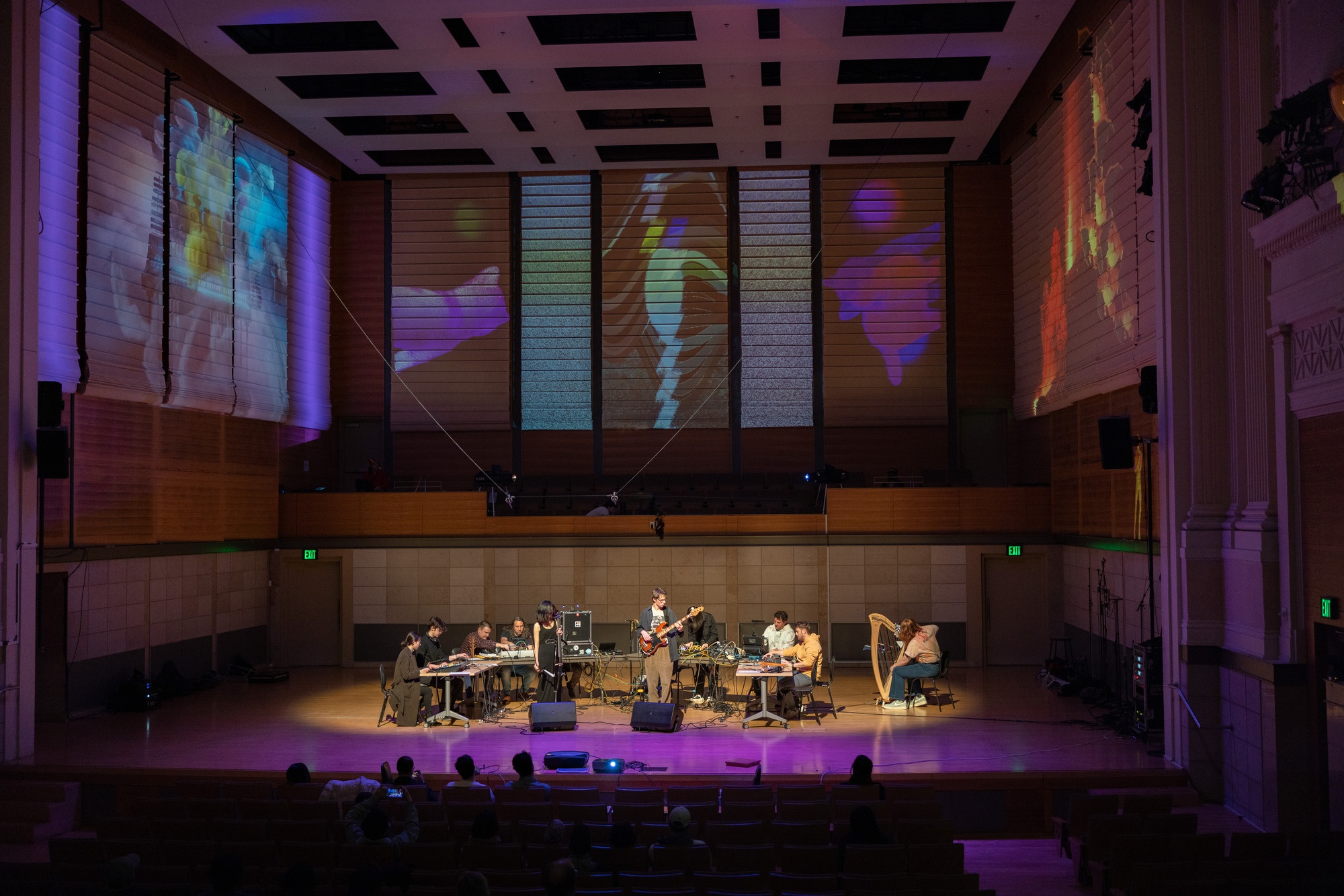TAC students put on a concert in Hume Hall.