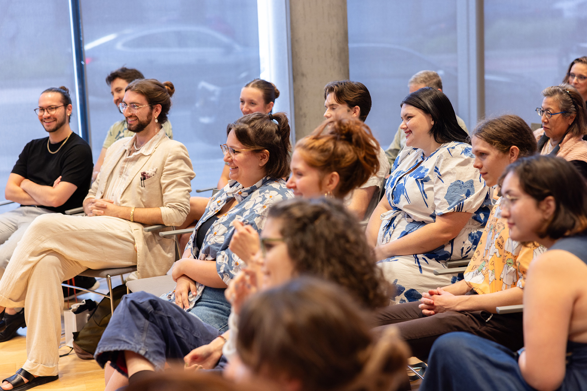 Vocal performance, conducting, and composition students. 