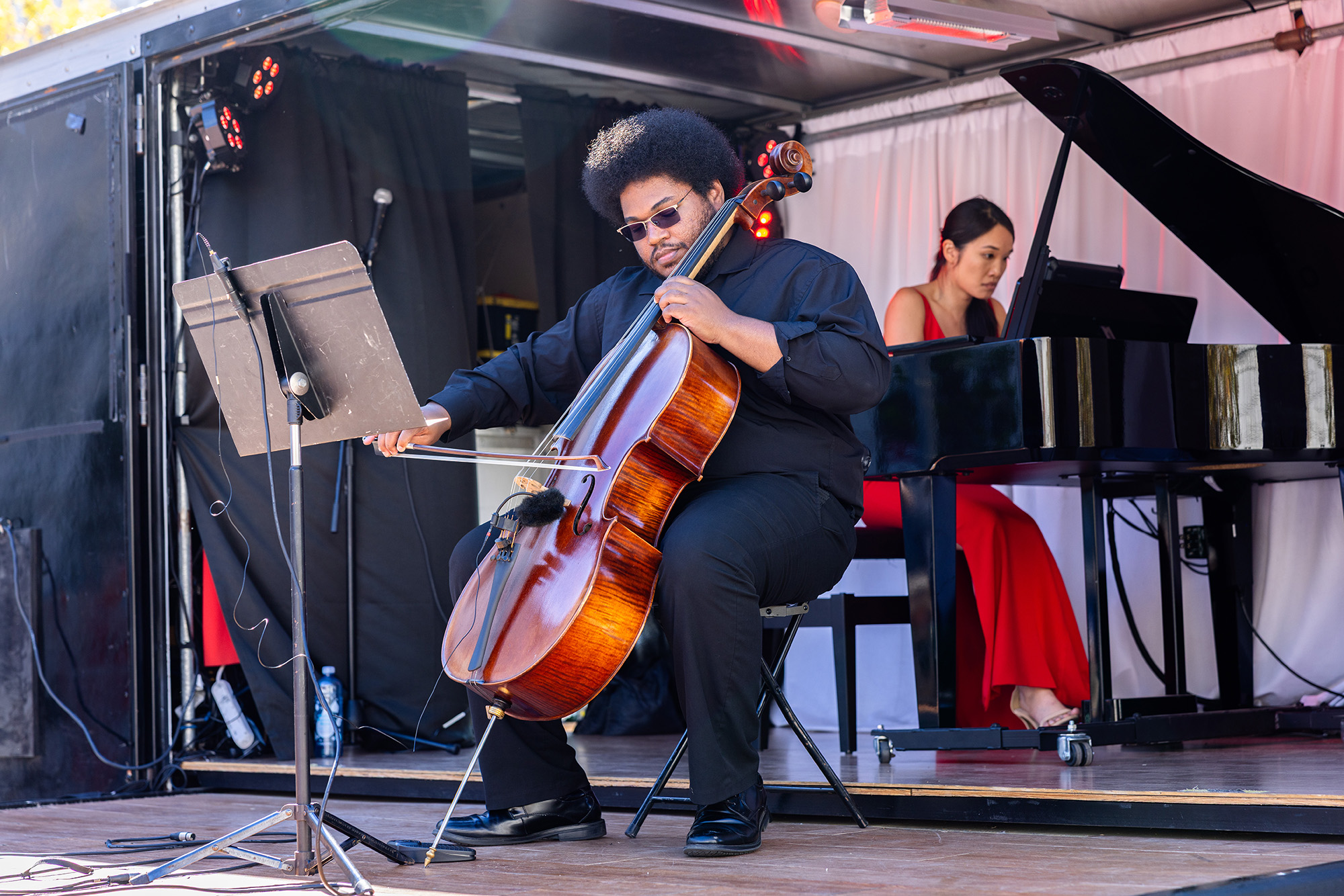 SFCM cellist Elmer Carter. 