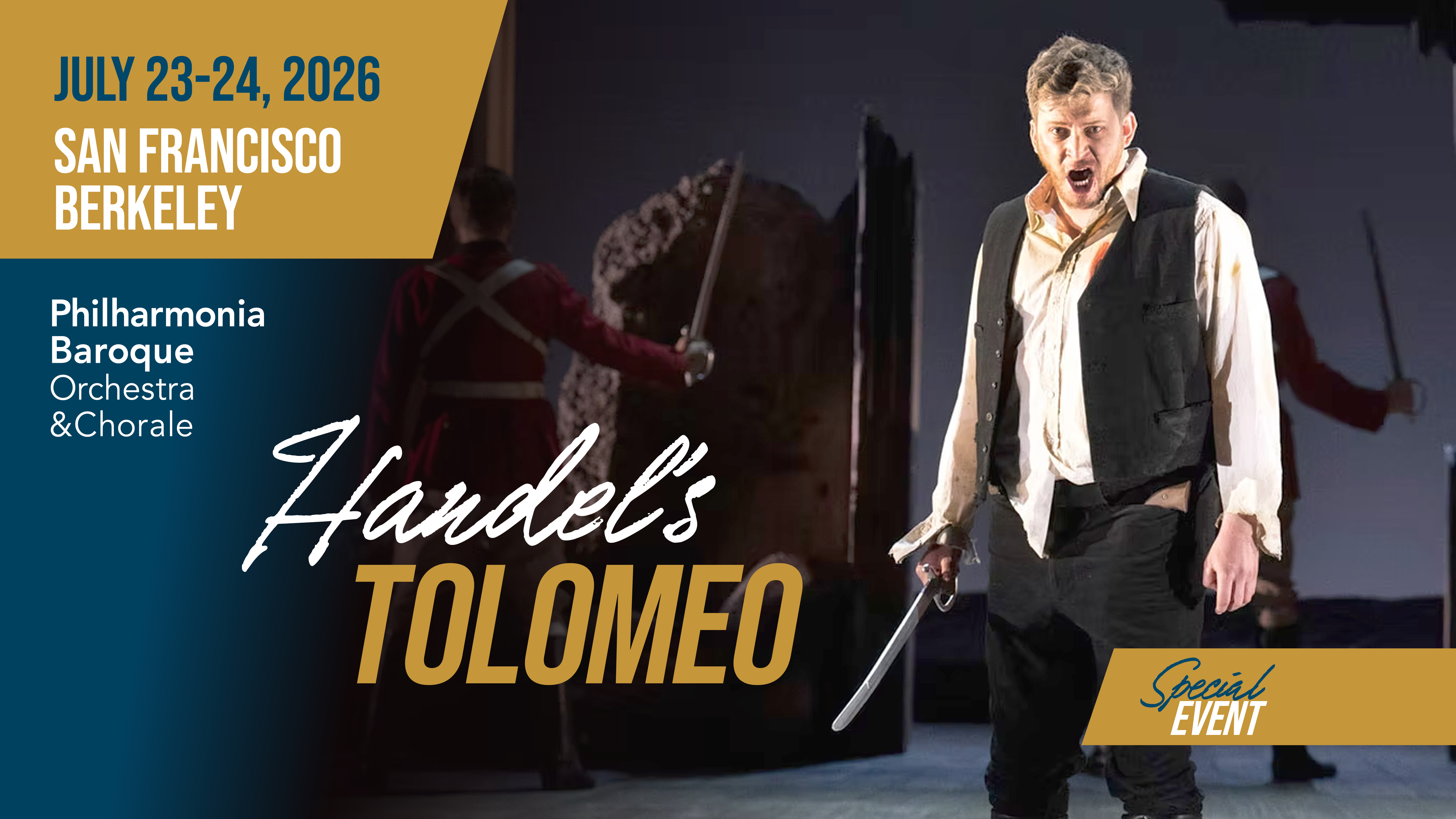 Philharmonia Baroque Tolomeo Handel