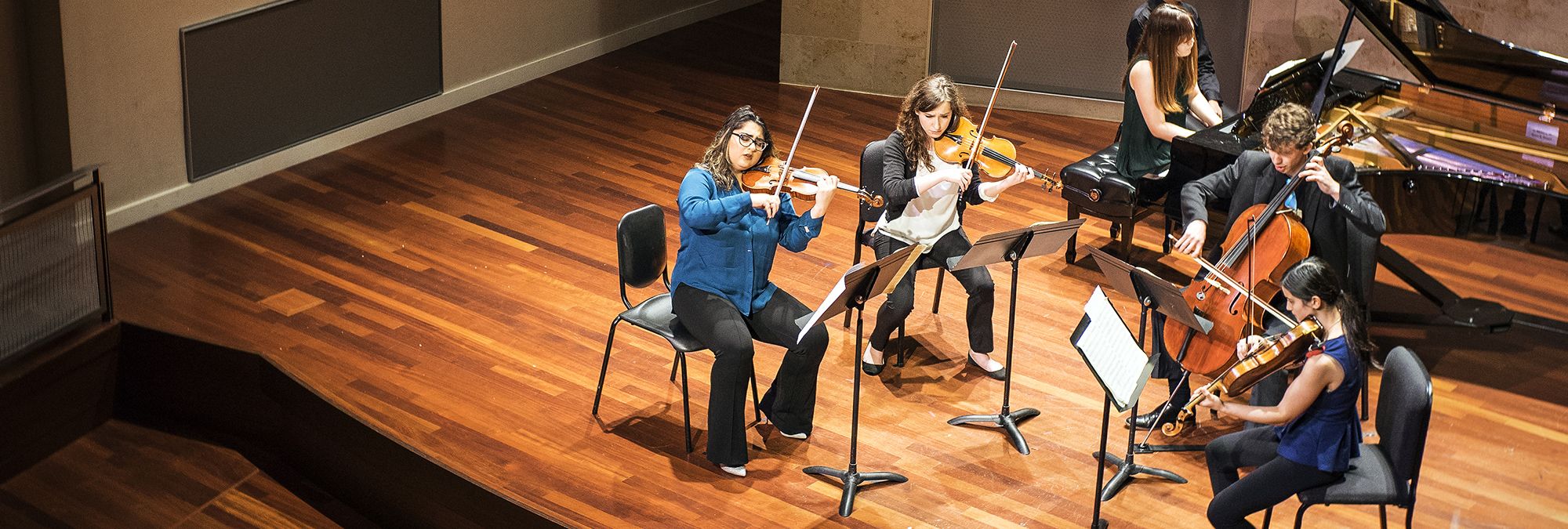 String and Piano chamber performance