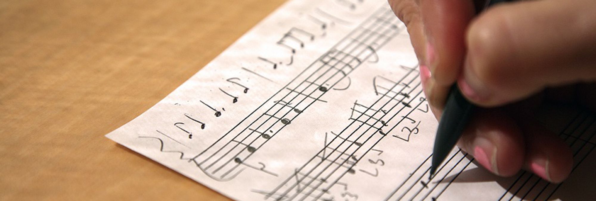 Sheet music composition