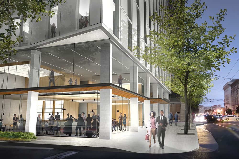 Bowes Center Street View, Restaurant with  live music