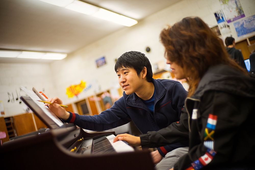 Kevin Sun teaching