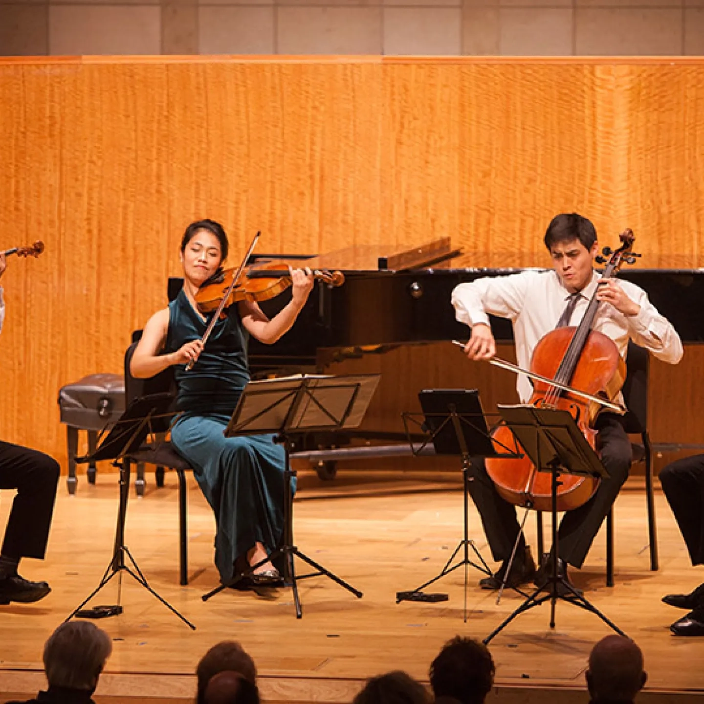 Artist Resident, the Telegraph Quartet, at the San Francisco Conservatory of Music