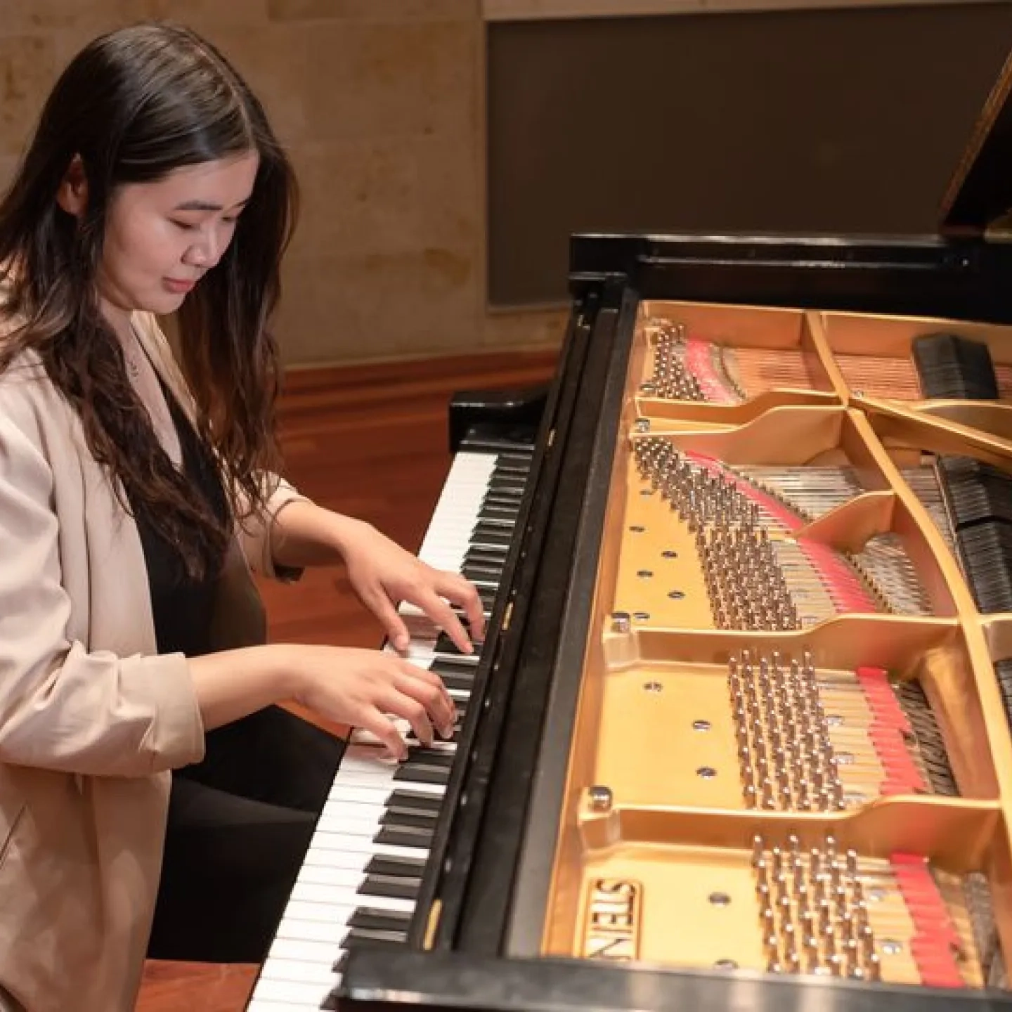 SFCM student playing piano