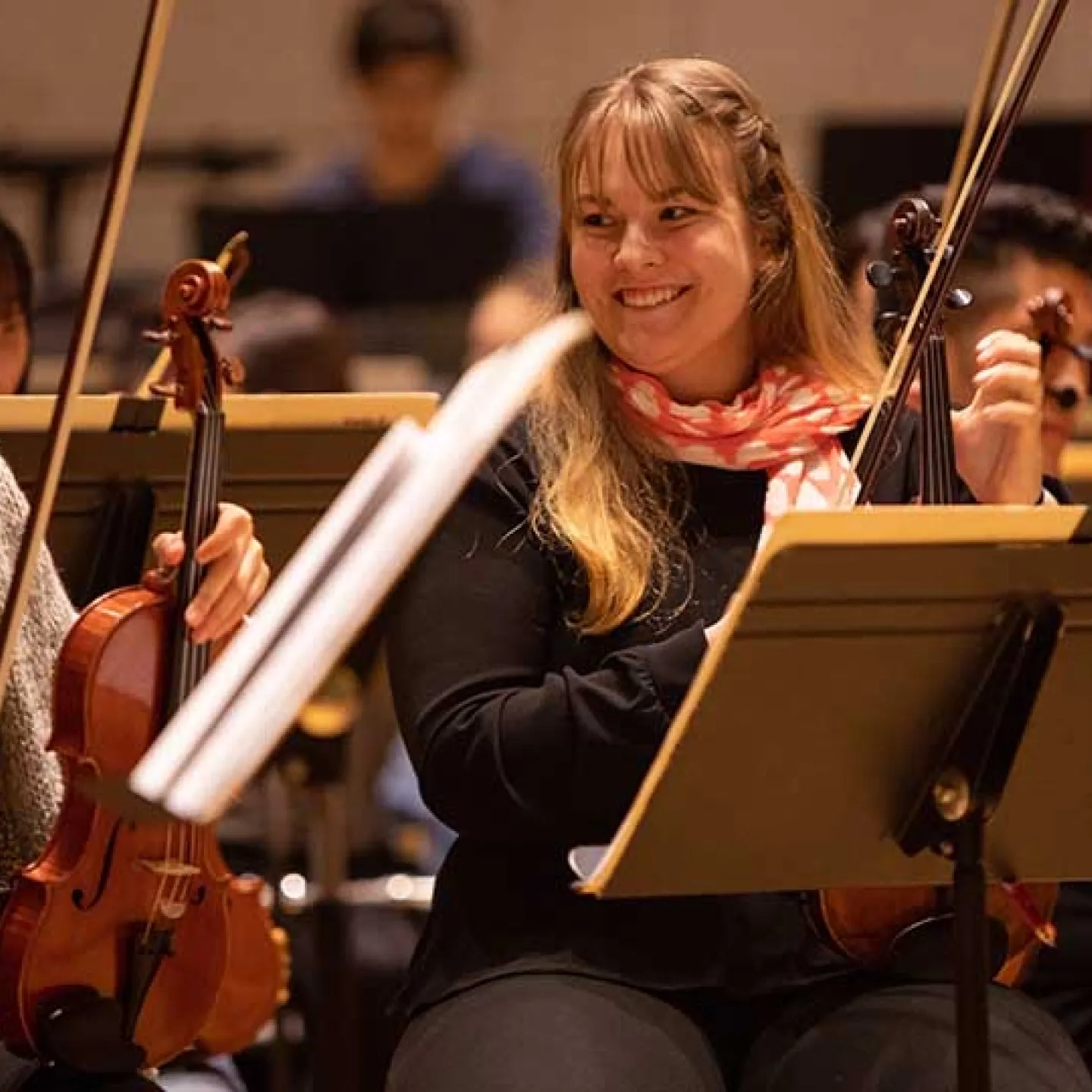 Orchestra Students