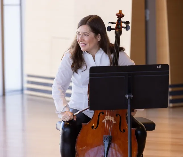 Alisa Weilerstein at SFCM.