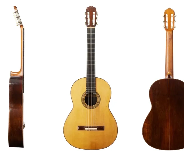 The Harris Guitar Collection's 1949 Barbero guitar.