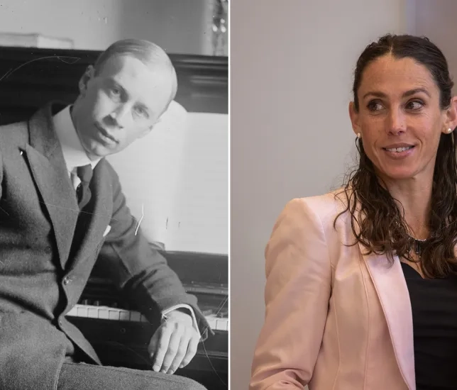 Sergei Prokofiev and Rachel Vandagriff.