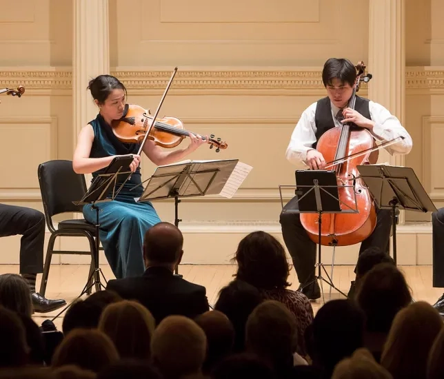 A photo of the Telegraph Quartet