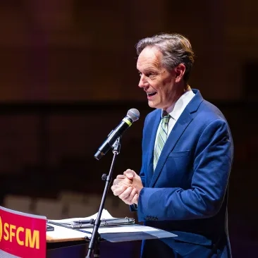 Composer and SFCM professor Jake Heggie.