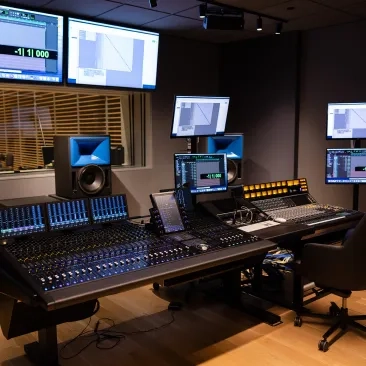 Studio G in SFCM's Bowes Center.