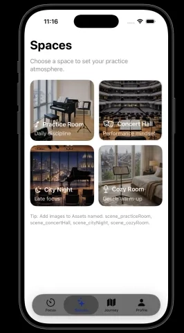 Irene Giovannetti's PracticePro app
