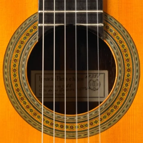 1965 Ignacio Fleta guitar rosette