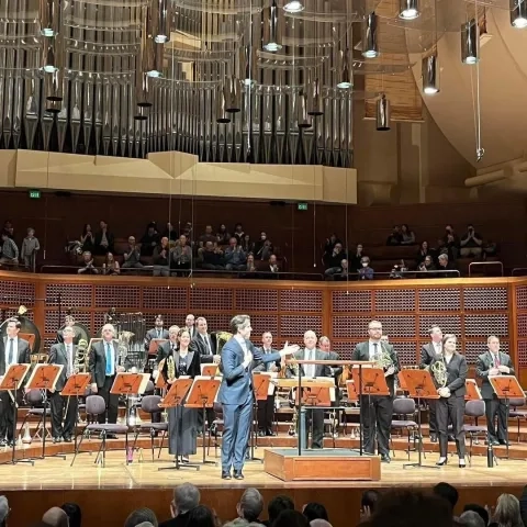 instagram post Trumpeter. Conductor. Pro