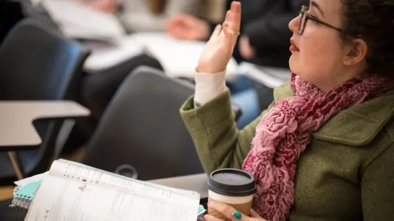 SFCM Student in class