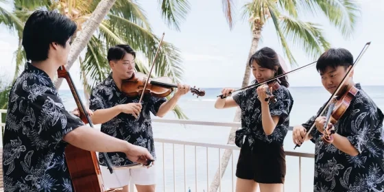 Sfcm students in Hawaii.