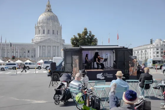 SFCM and The Concert Truck