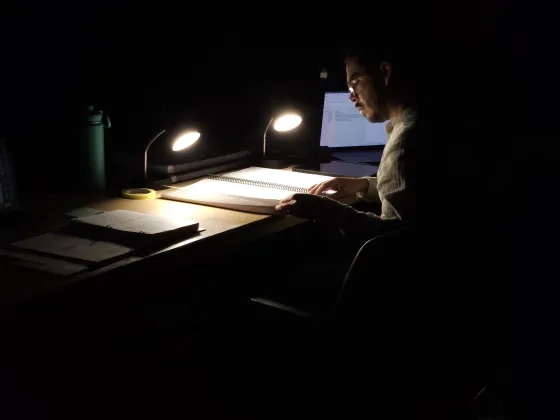 Nicolás Lell Benavides at West Edge Opera. (Credit: Kenneth Kellogg)