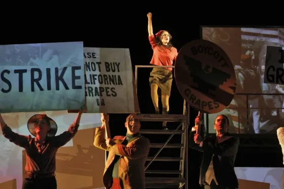 "Dolores" at the West Edge Opera. (Credit: Cory Weaver)