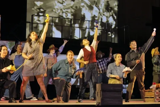"Dolores" at the West Edge Opera. (Credit: Cory Weaver)