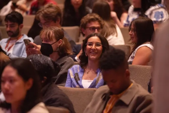 Students at SFCM's 2025 orientation.