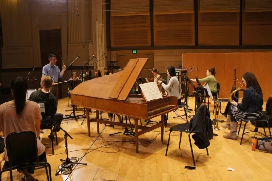 SFCM's Baroque Ensemble in 2016.