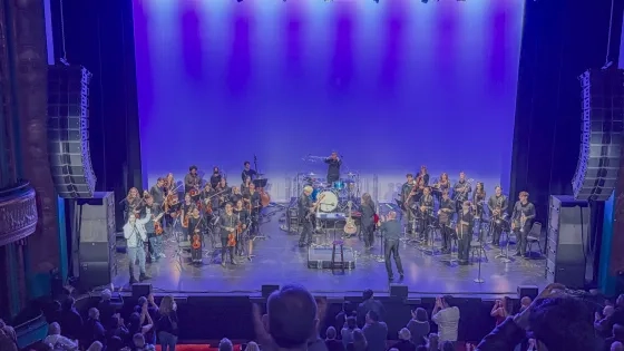 SFCM musicians and Windborne Music at the Curran Theatre.