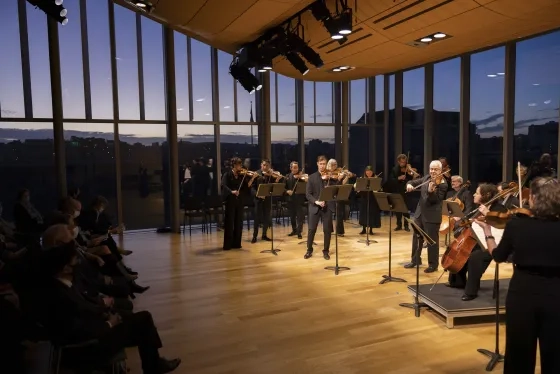 the Barbro Osher Recital Hall.