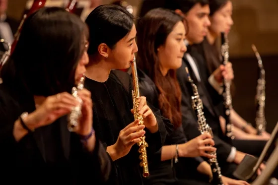 SFCM flutists and oboists.