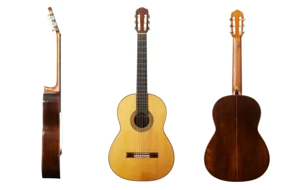 The Harris Guitar Collection's 1949 Barbero guitar.