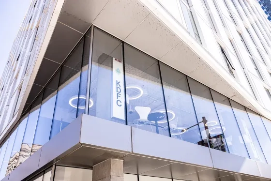 KDFC studio in SFCM's Bowes Center.