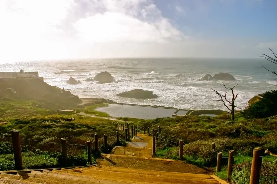 San Francisco's Land's End trailhead (Credit: Christina Neilson).