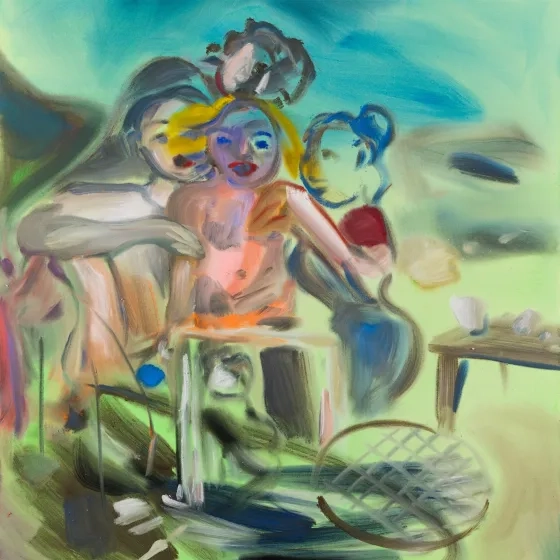 "La ville morte" cover art by by Sophie Von Hellermann. 