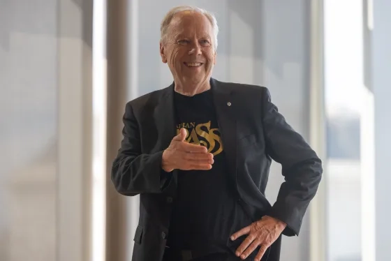 Chuck Daellenbach of Canadian Brass at SFCM.