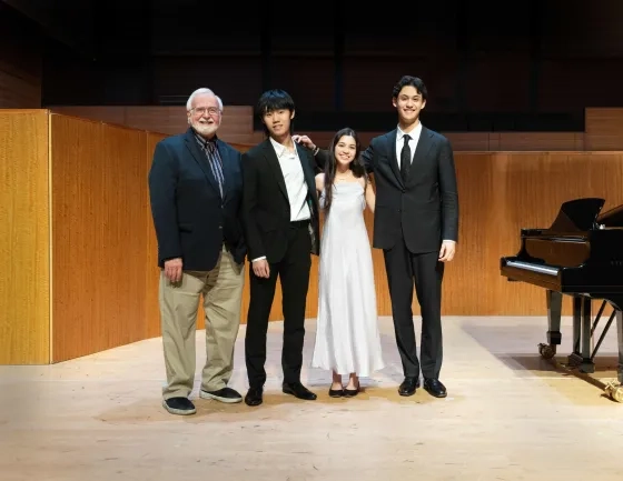 From left: Mitchell Sardou Klein, Jones Lau, Starla Breshears, and James Birch.