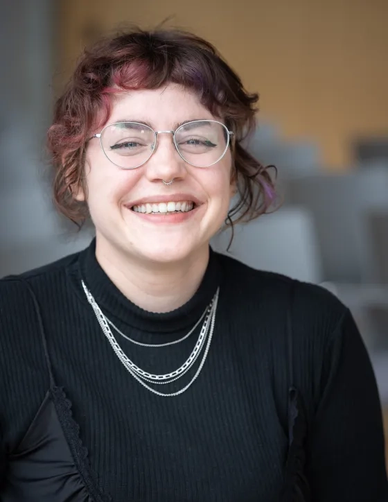 SFCM Studio Coordinator Emma Markowitz.