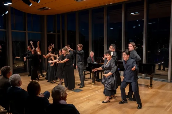 SFCM students perform in Craig Terry's 'Beyond the Aria' in 2026.
