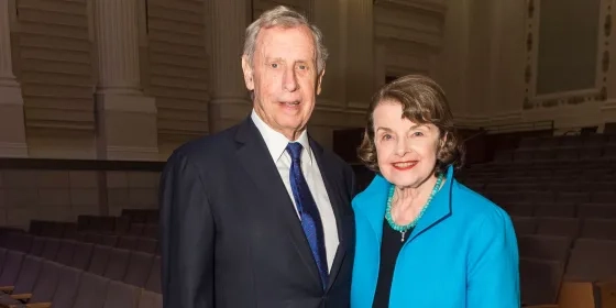 Richard Blum, Senator Dianne Feinstein, sfcm