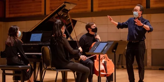Yo-Yo Ma, masterclass, cello, SFCM, opus 3