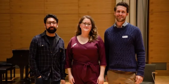 SFCM, Advice, singers, Efraín Solís, Esther Tonea, Christian Pursell