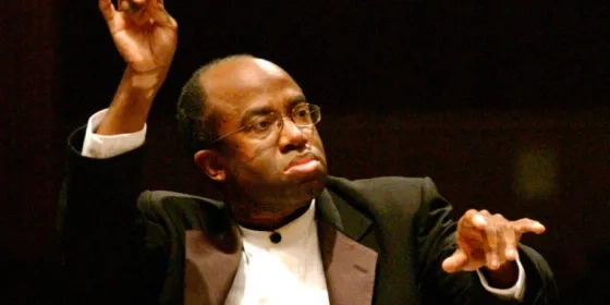 Conductor Michael Morgan