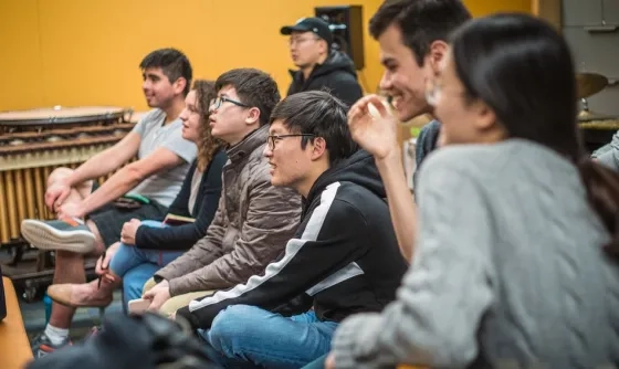 SFCM students in class