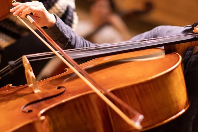 SFCM Student Playing Cello