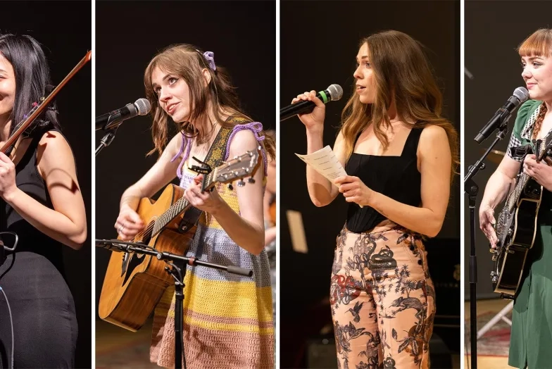 Performers at the &quot;Future Is Female&quot; concert at SFCM.