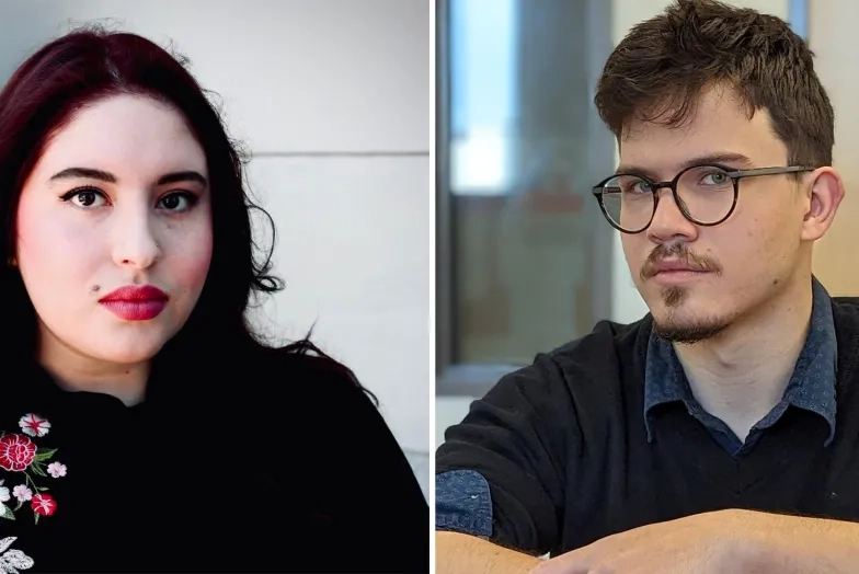 two headshots