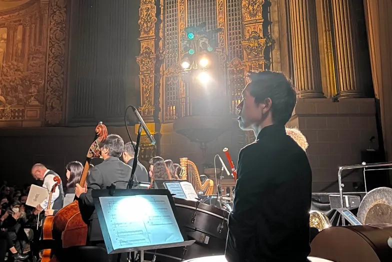 SFCM students perform at Castro Theatre.