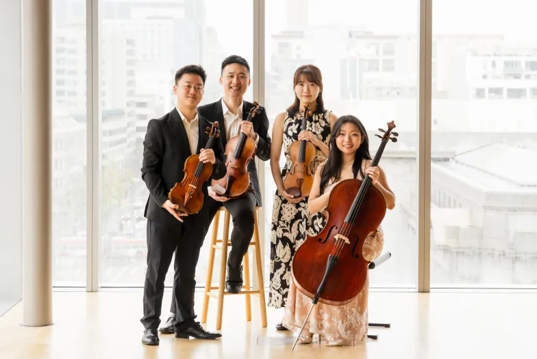 The 2024 SFCM Kaimana Quartet.
